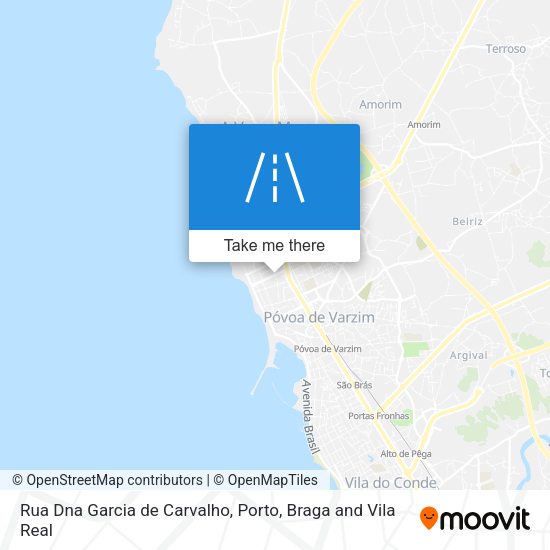 Rua Dna Garcia de Carvalho map