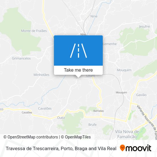 Travessa de Trescarreira map