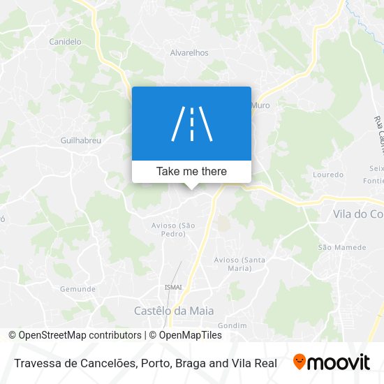 Travessa de Cancelões map