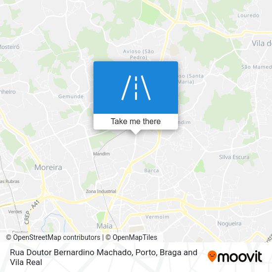 Rua Doutor Bernardino Machado map