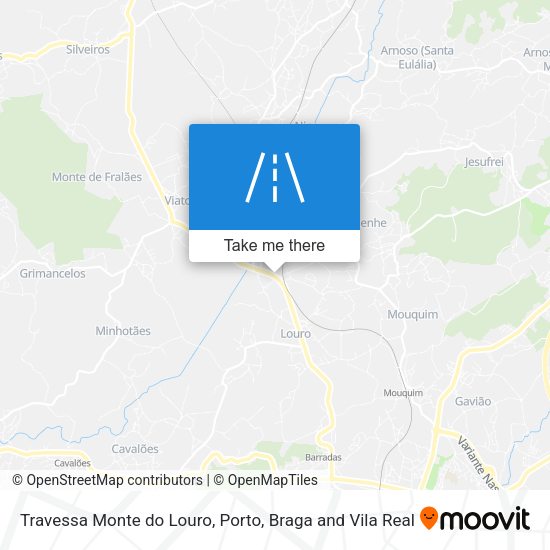 Travessa Monte do Louro map