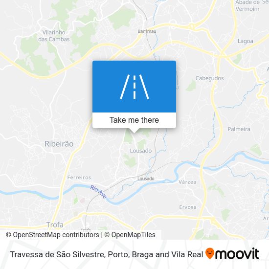 Travessa de São Silvestre map