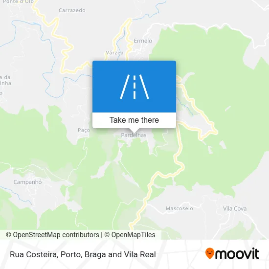 Rua Costeira map