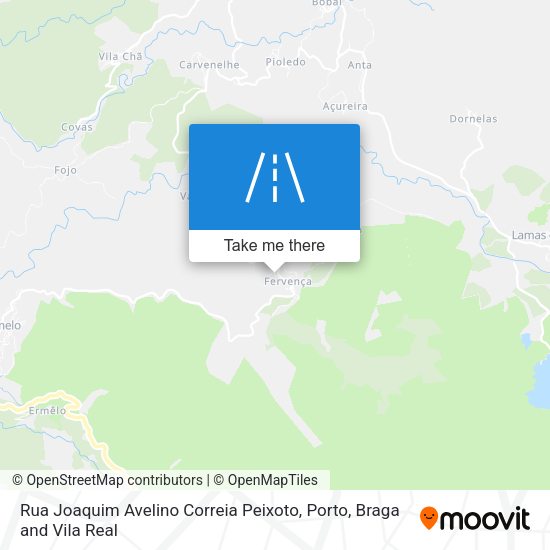 Rua Joaquim Avelino Correia Peixoto mapa
