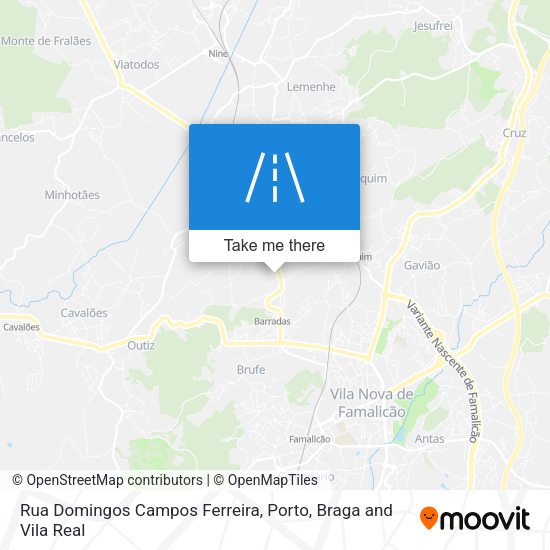 Rua Domingos Campos Ferreira map