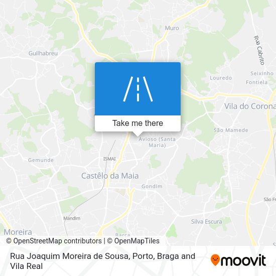Rua Joaquim Moreira de Sousa map