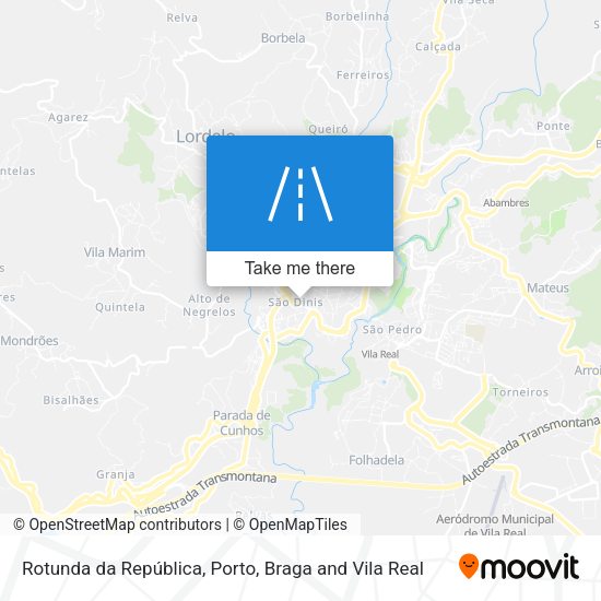 Rotunda da República map