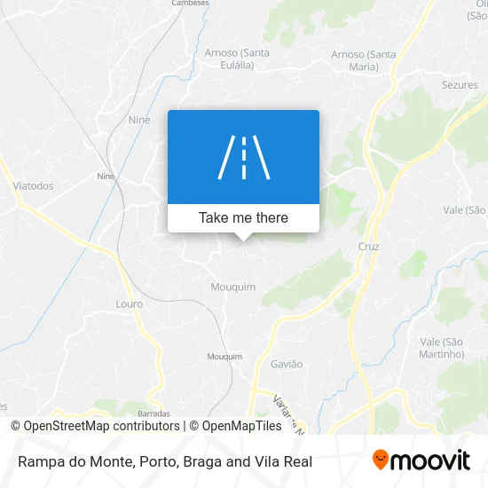Rampa do Monte map