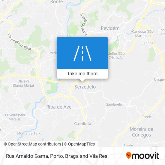 Rua Arnaldo Gama map