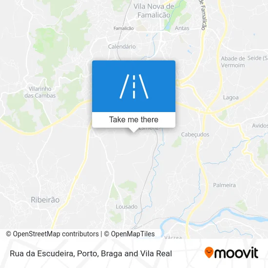Rua da Escudeira map