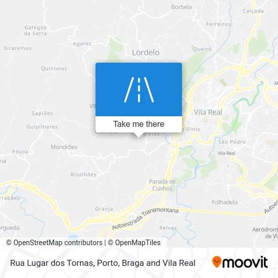Rua Lugar dos Tornas map