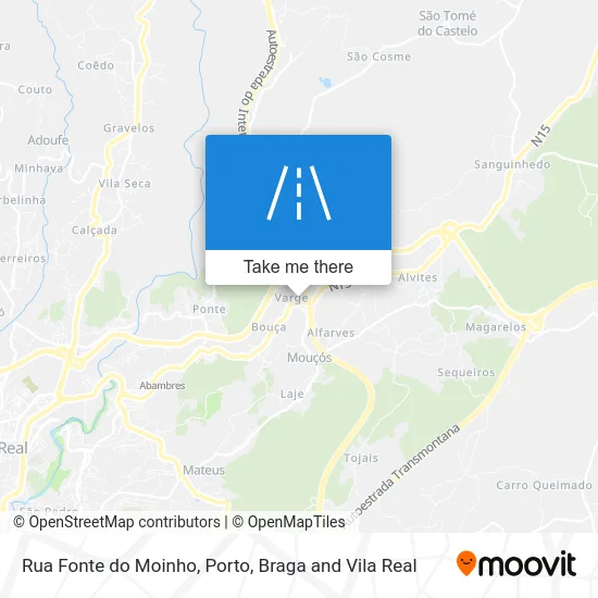 Rua Fonte do Moinho map