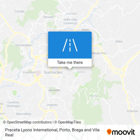 Praceta Lyons International map