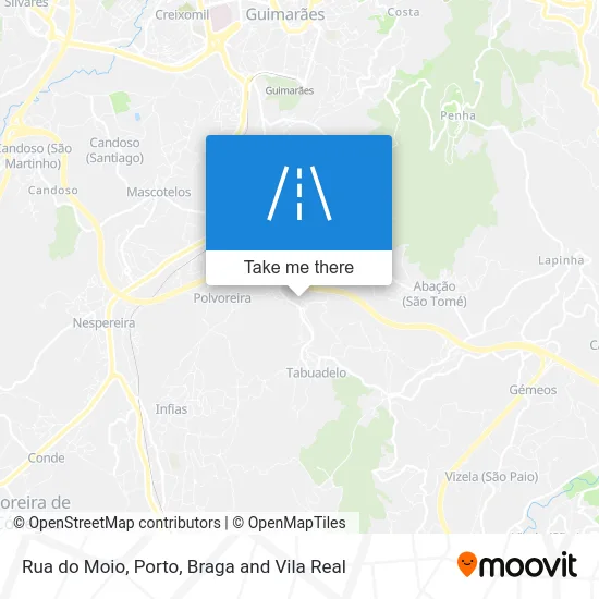 Rua do Moio map