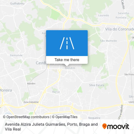 Avenida Alzira Julieta Guimarães map