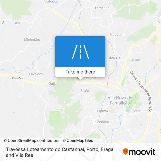 Travessa Loteamento do Castanhal mapa