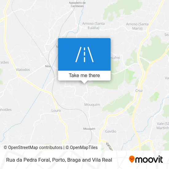 Rua da Pedra Foral map