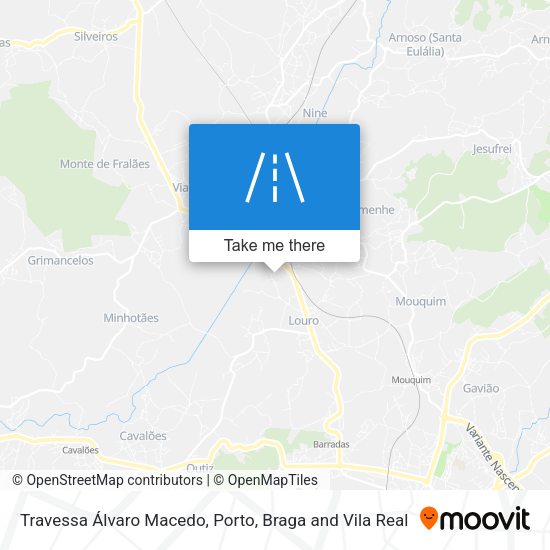 Travessa Álvaro Macedo mapa