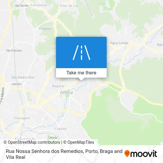 Rua Nossa Senhora dos Remedios map