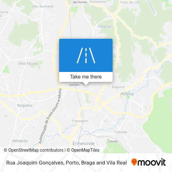 Rua Joaquim Gonçalves map