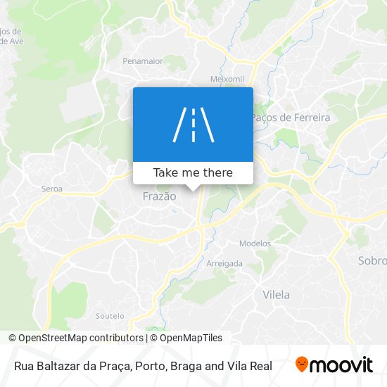 Rua Baltazar da Praça map