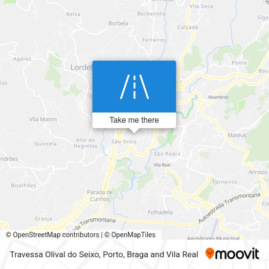 Travessa Olival do Seixo map