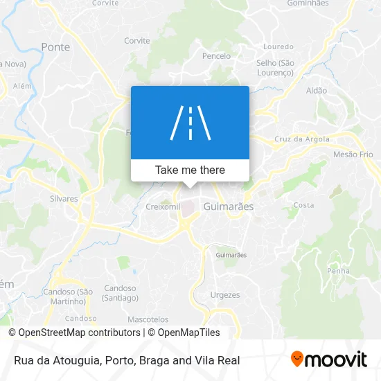 Rua da Atouguia map