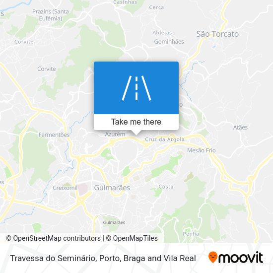 Travessa do Seminário map