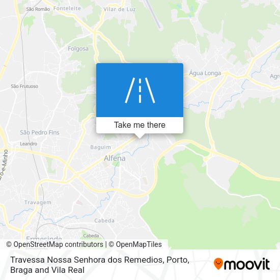 Travessa Nossa Senhora dos Remedios mapa