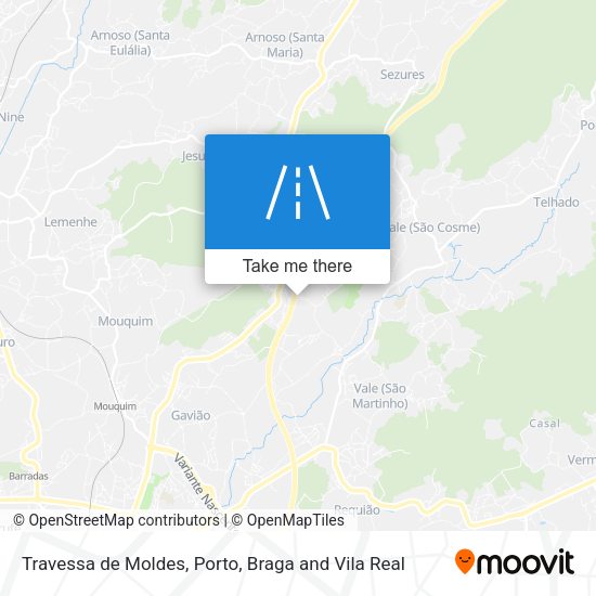 Travessa de Moldes mapa