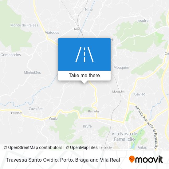 Travessa Santo Ovídio mapa