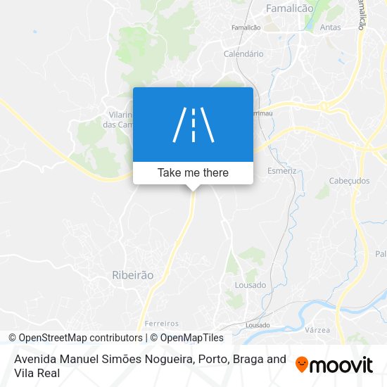 Avenida Manuel Simões Nogueira map