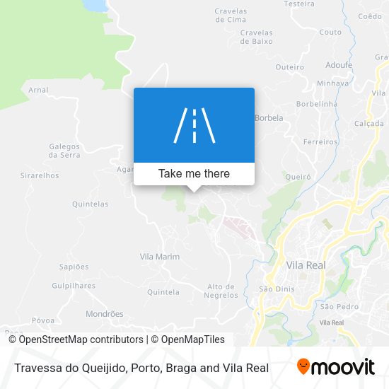 Travessa do Queijido mapa