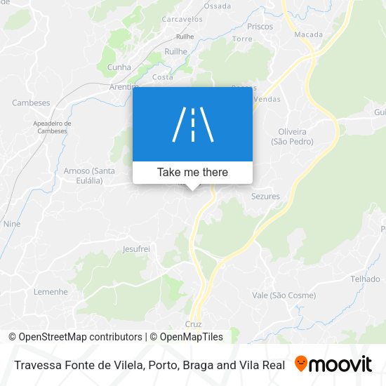 Travessa Fonte de Vilela map