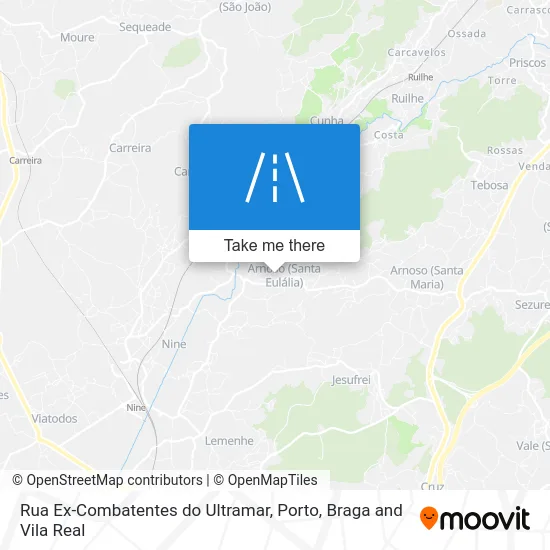 Rua Ex-Combatentes do Ultramar map