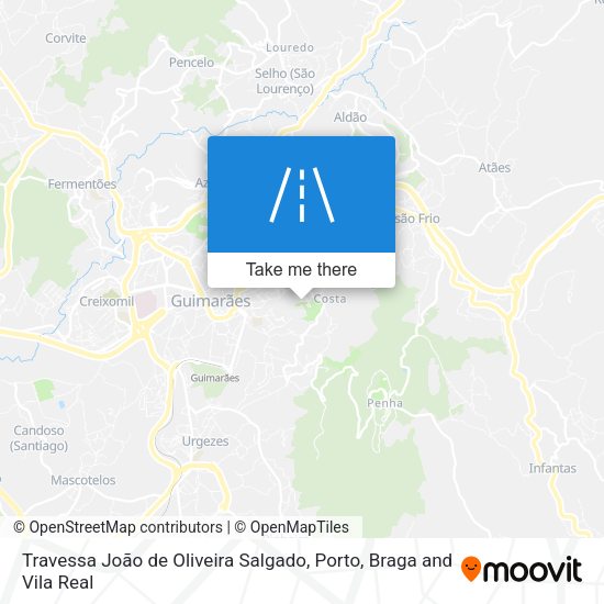Travessa João de Oliveira Salgado mapa