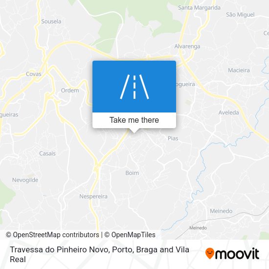 Travessa do Pinheiro Novo map