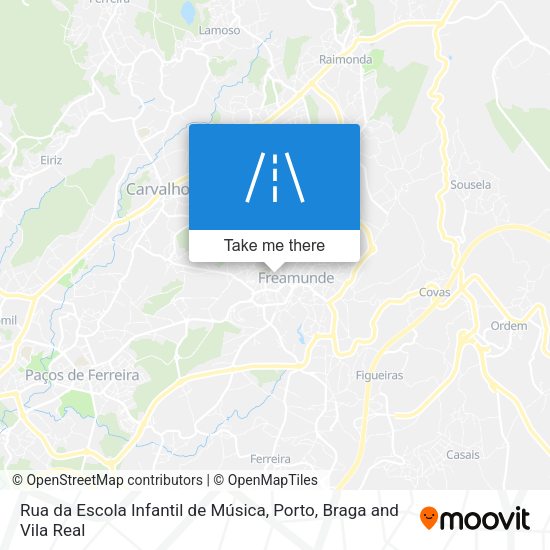 Rua da Escola Infantil de Música map