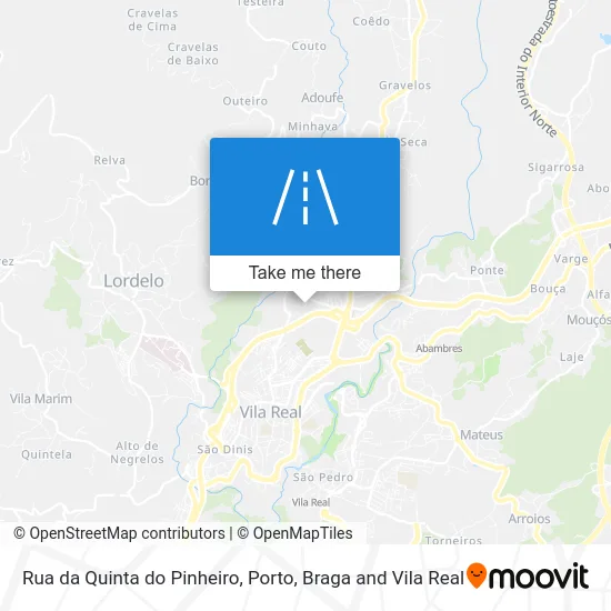 Rua da Quinta do Pinheiro map