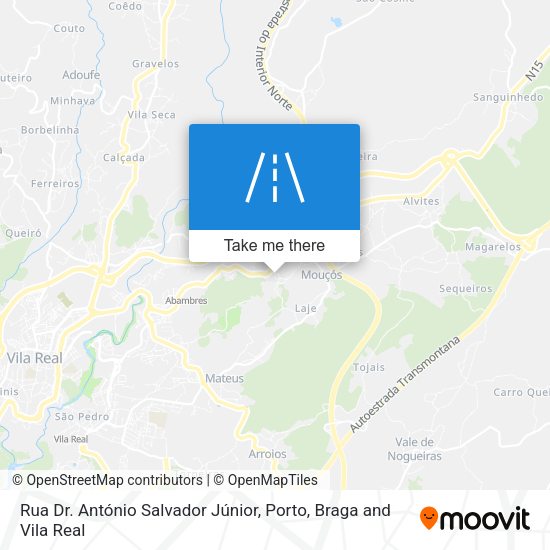 Rua Dr. António Salvador Júnior map