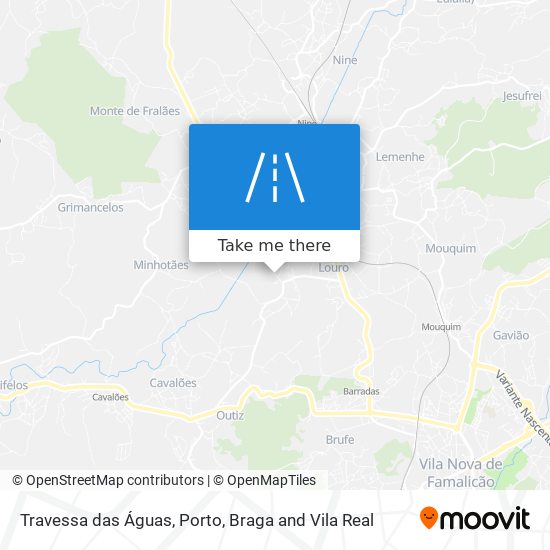 Travessa das Águas map