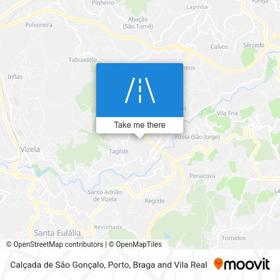Calçada de São Gonçalo map