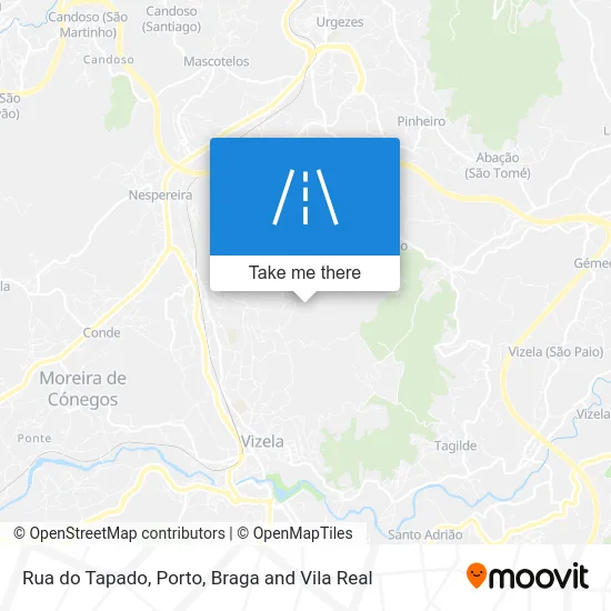 Rua do Tapado map