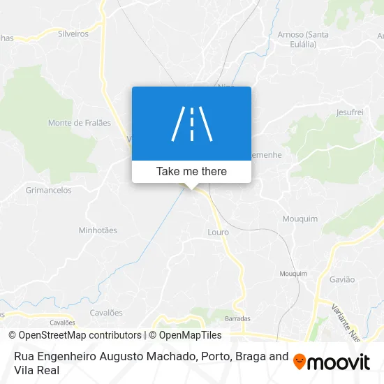Rua Engenheiro Augusto Machado map