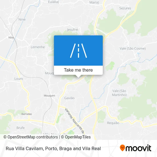 Rua Villa Cavilam map