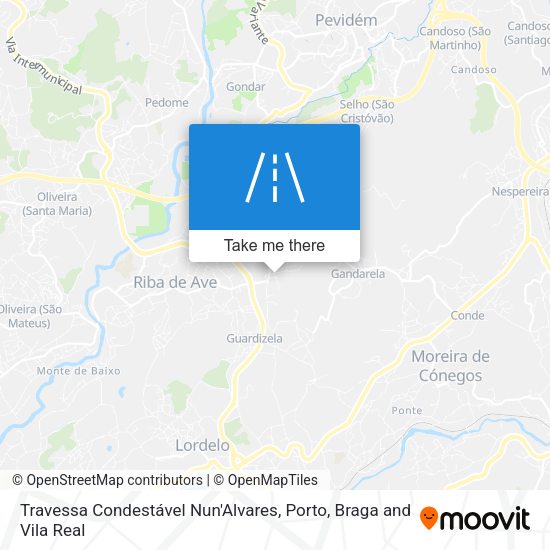 Travessa Condestável Nun'Alvares map