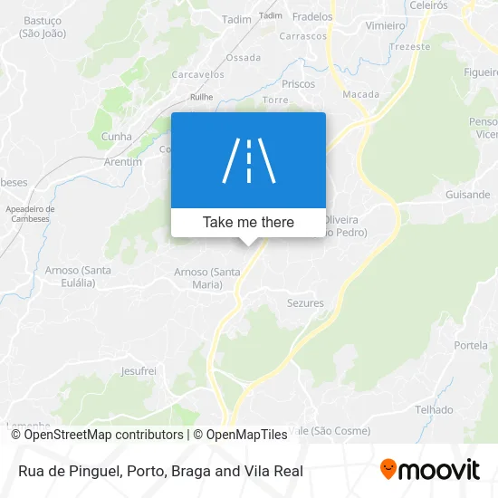 Rua de Pinguel map