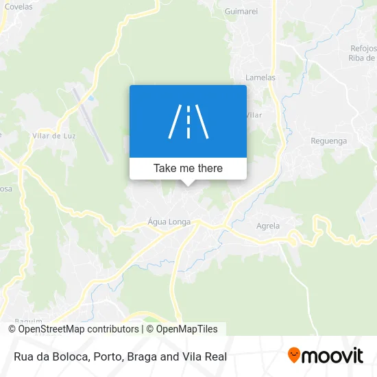 Rua da Boloca map
