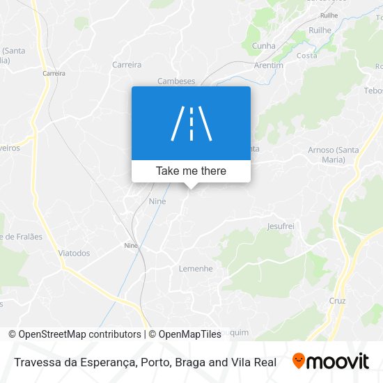 Travessa da Esperança map