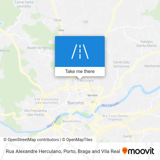 Rua Alexandre Herculano map